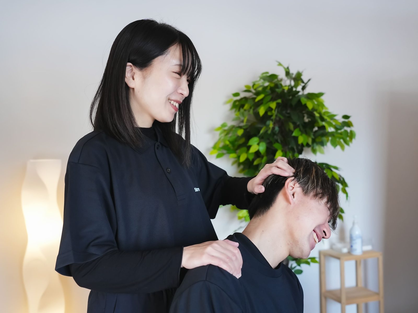 ストレッチゼロ河口湖店 施術シーン