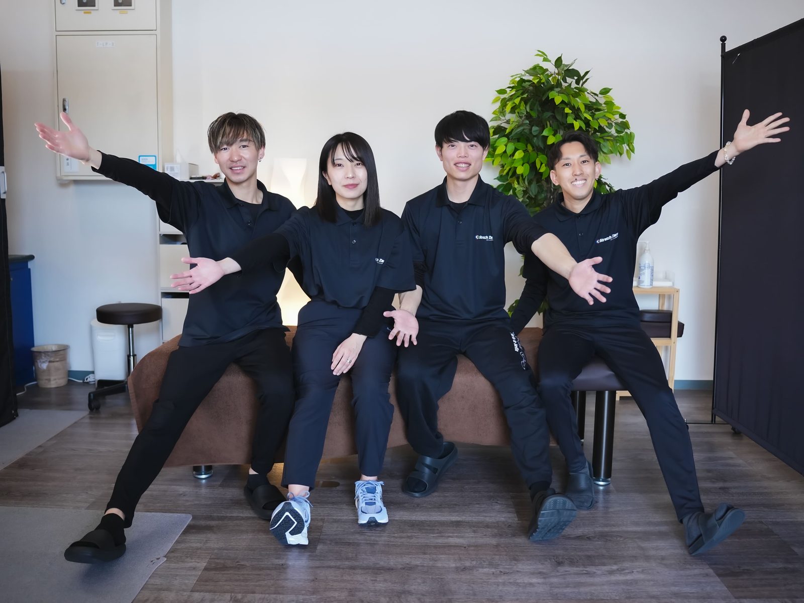 ストレッチゼロ甲斐響が丘店 施術シーン